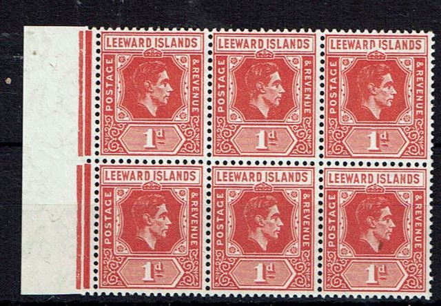 Image of Leeward Islands SG 99/99a UMM British Commonwealth Stamp